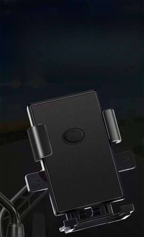 Mobile Motorcycle, Electric Bike, Holder, Rider Shock-absorbing Aluminum Outdoor Mobile Phone Holder_autovado.com