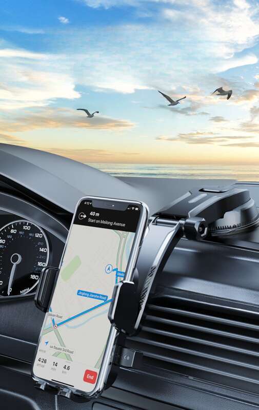 folding And Rotating Instrument Panel Navigation Car Air Outlet Fixed Mobile Phone Bracket_autovado.com