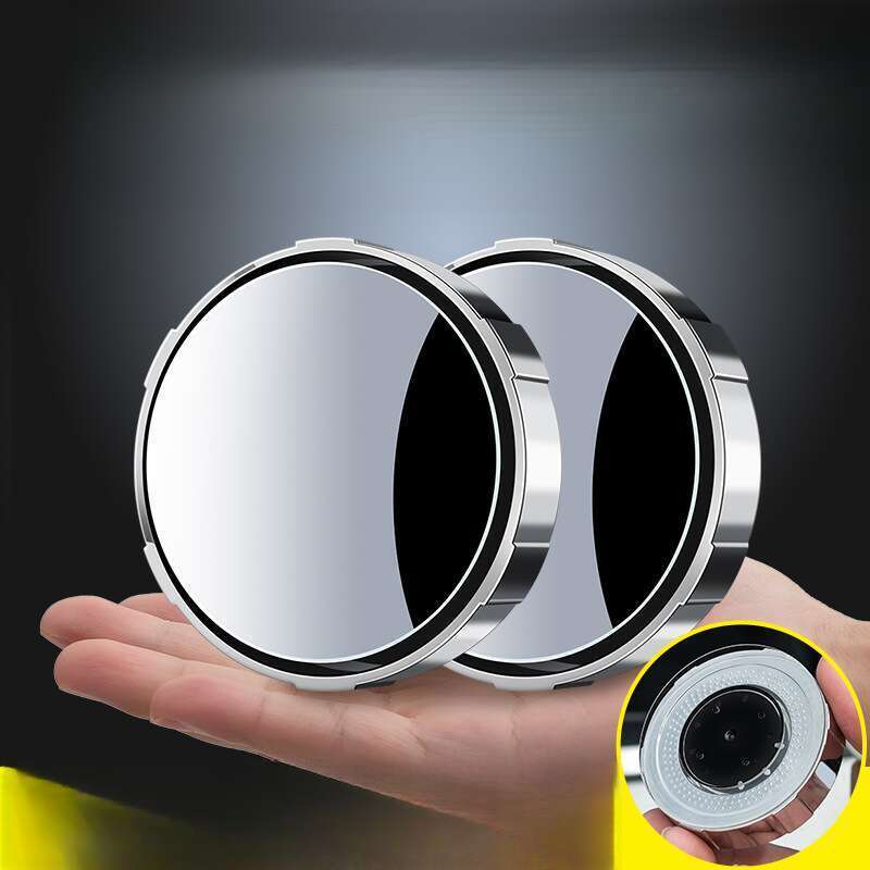 Car Rearview Mirror Suction Cup Type Small Circular Mirror, Car Mounted Reverse 360 Assisted Ultra Clear Reflection_autovado.com