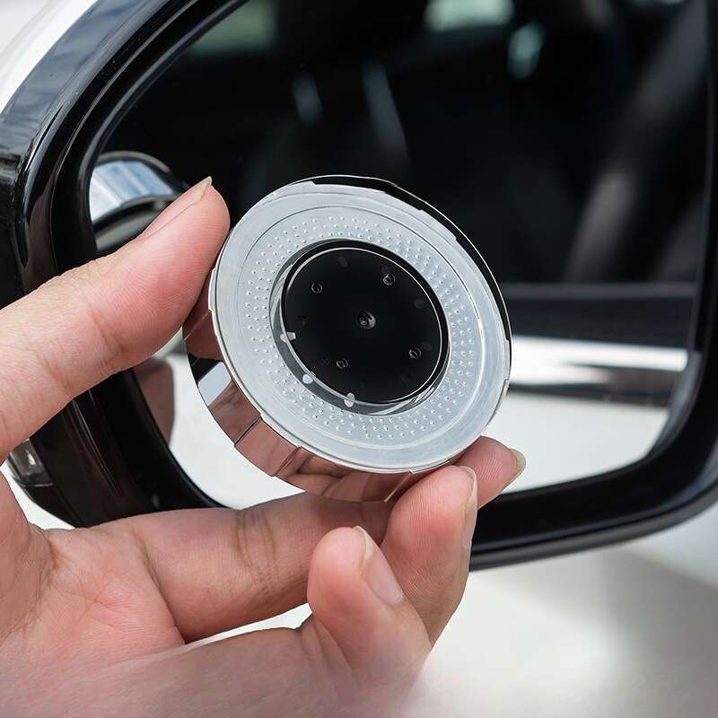 Car Rearview Mirror Suction Cup Type Small Circular Mirror, Car Mounted Reverse 360 Assisted Ultra Clear Reflection_autovado.com