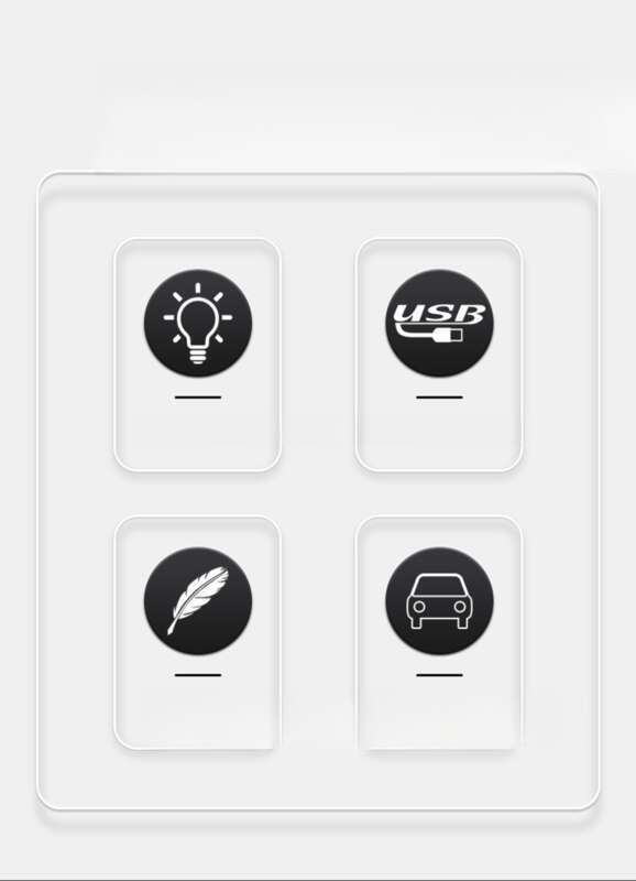 New LED Devil Brand Car Sticker Dynamic Eye DIY Waterproof Display Screen Truck Decorative Light_autovado.com