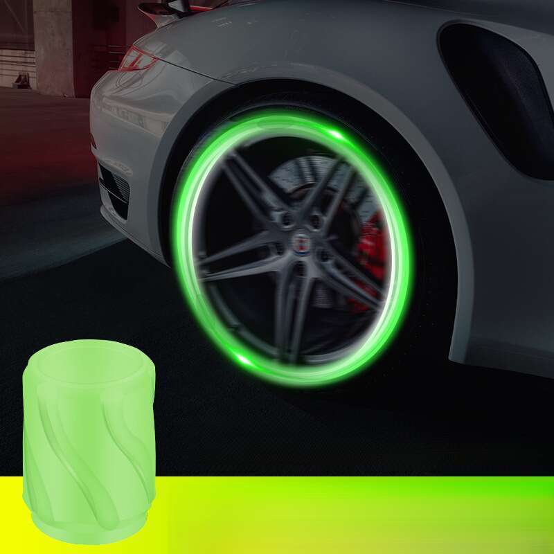 New Luminous Valve Cap For Electric Vehicles, Motorcycles, And Tires_autovado.com