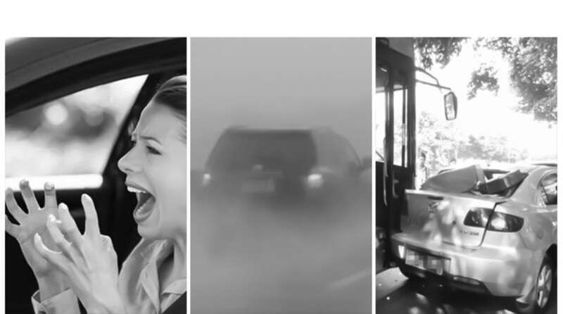 Car Universal High Brightness Modified Lip Burst Cruise Brake Rear Triangle Navigation Tail Light_autovado.com