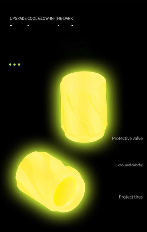 New Luminous Valve Cap For Electric Vehicles, Motorcycles, And Tires_autovado.com