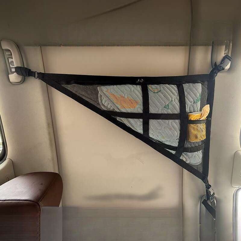 Car Roof Mesh, New For Roof, Storage Bag, Car Triangle Series Mesh Bag_autovado.com