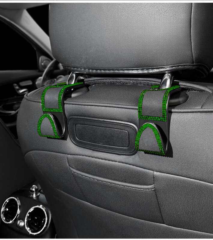 Hot Diamond Hidden Back Creative Car Multi Functional Seat Hook Bag_autovado.com