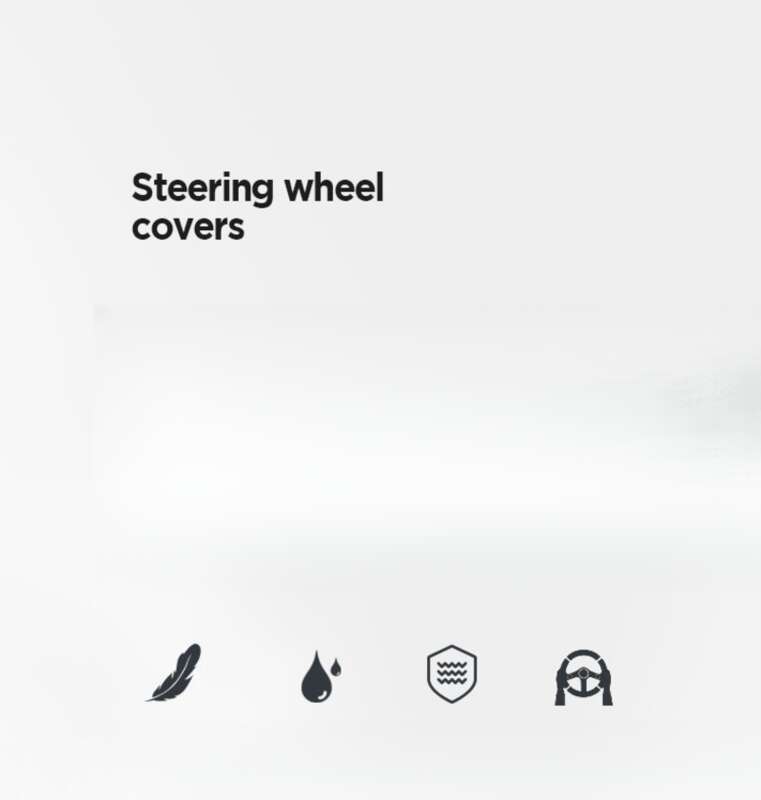 Steering Wheel For High-end Winter Thick Anti Slip And Sweat Absorbing Trucks, Summer Suede Car Handle Cover_autovado.com