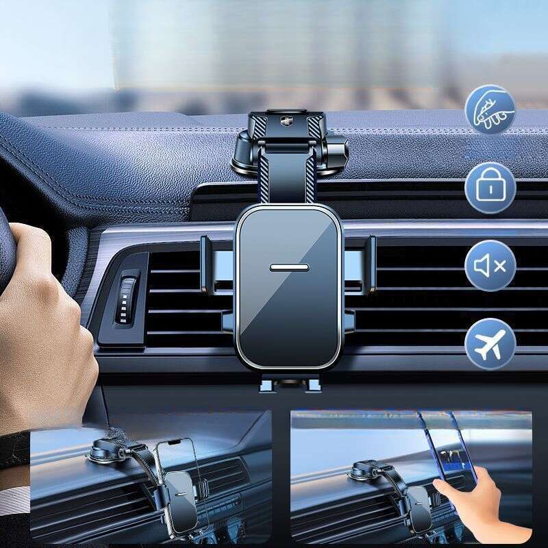 folding And Rotating Instrument Panel Navigation Car Air Outlet Fixed Mobile Phone Bracket_autovado.com