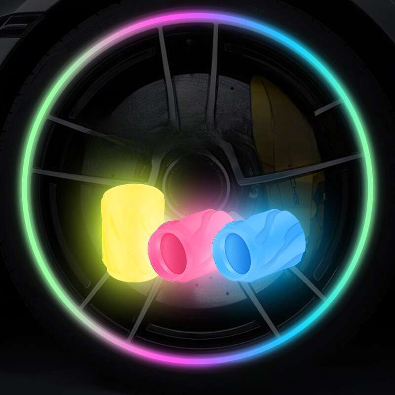 New Luminous Valve Cap For Electric Vehicles, Motorcycles, And Tires_autovado.com