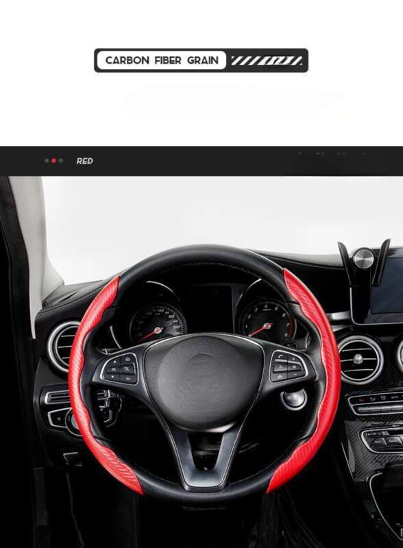 Steering Wheel For High-end Winter Thick Anti Slip And Sweat Absorbing Trucks, Summer Suede Car Handle Cover_autovado.com