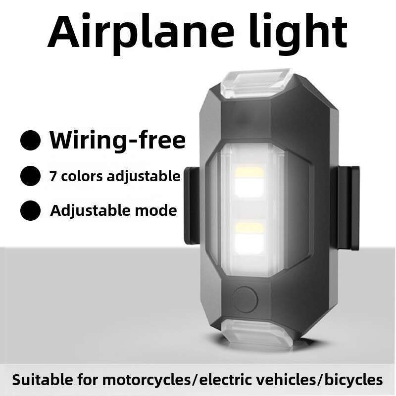 Car Warning L, Motorcycle Modification Accessories, Model Airplane, Night Flight, Drone Charging, Airplane Strobe_autovado.com
