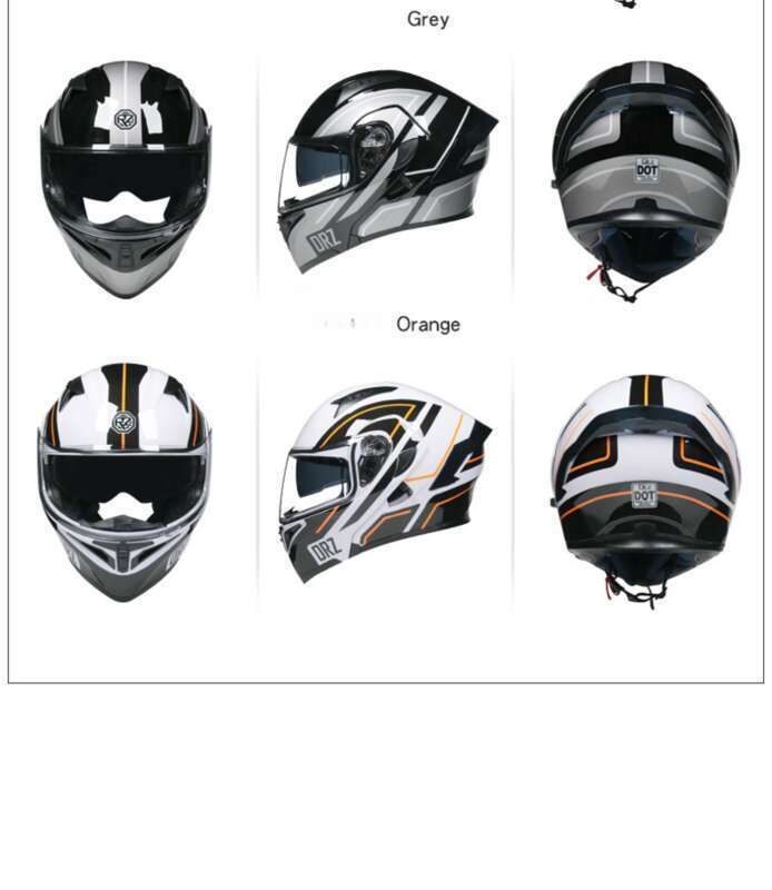 Orz Motorcycle Open Face Full Helmet, Tail Wing Knight, Bluetooth Motorcycle, Men's And Women's Winter Personalized_autovado.com