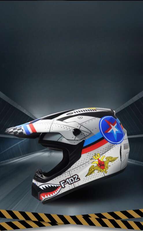 Motorcycle Small And Lightweight ABS Off-road Helmet, All Season Full Coverage Motorcycle Helmet_autovado.com