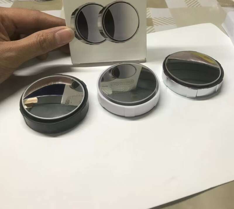 Car Rearview Mirror Suction Cup Type Small Circular Mirror, Car Mounted Reverse 360 Assisted Ultra Clear Reflection_autovado.com