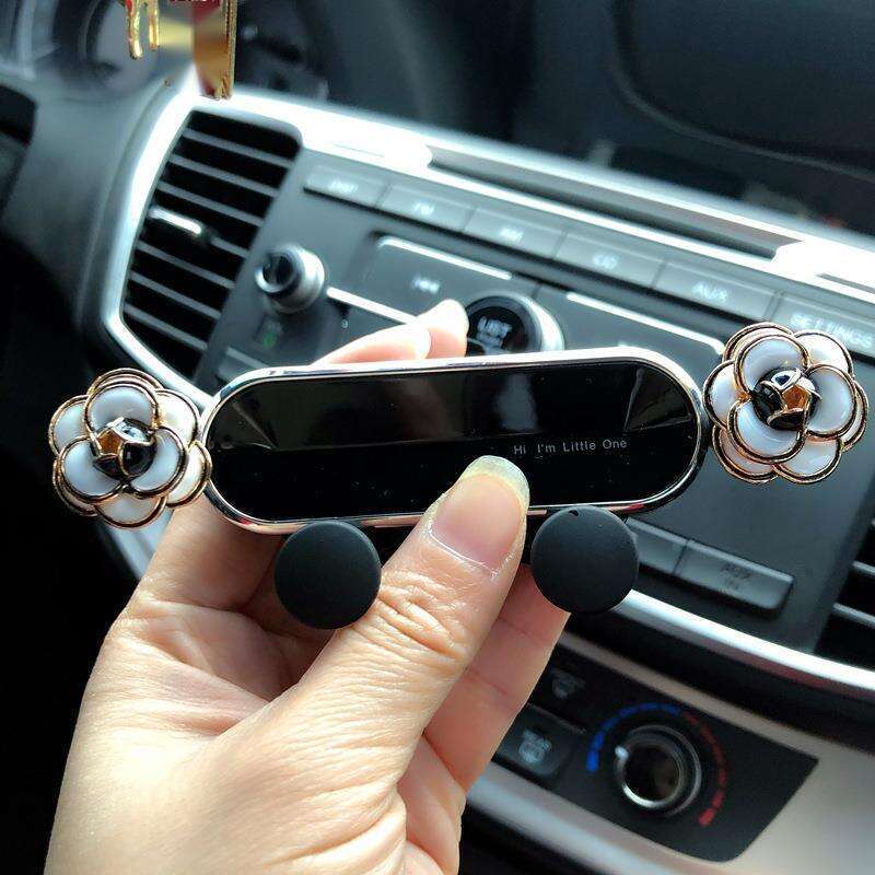 Car Mobile Phone Holder, Multifunctional Universal Air Outlet, Buckle Type Gravity Sensing Fixed Navigation Support_autovado.com