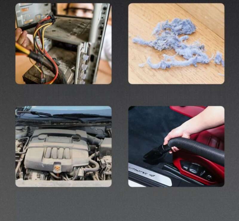 Car Mounted Vacuum Clean, Soot Snow Blow, High-pow Industrial And Household Leaf Dust Collector, Dual-purpose_autovado.com