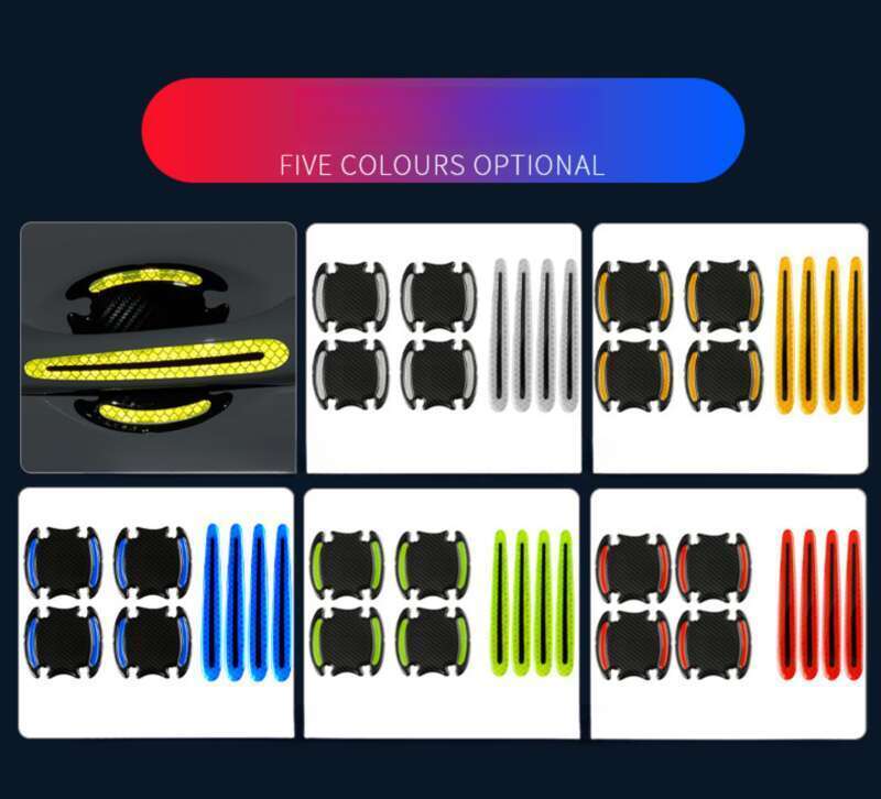 Car Leaf Panel, Fender Reflective Body St, Anti-collision Strip, Safety Warning, Engine Light Eyebrow Decorative_autovado.com