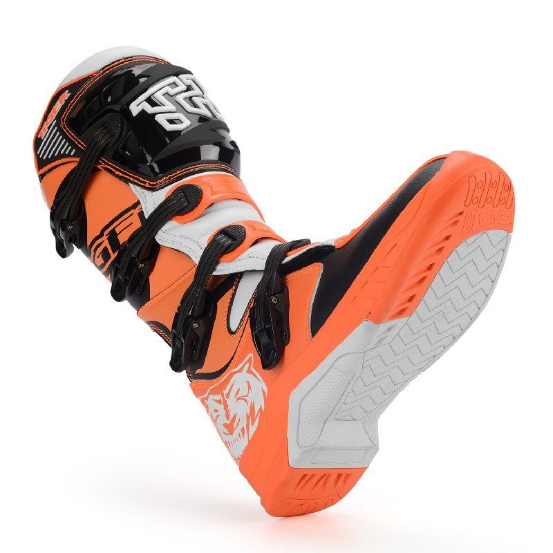 Professional Motocross Motorcycle Boots_autovado.com