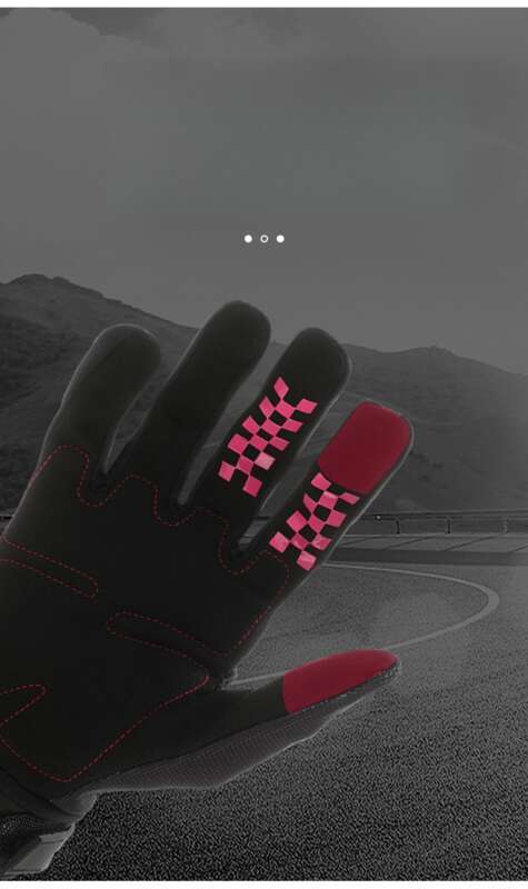 New Touchable Screen Skull Joint Rose Ghost Claw Outdoor Warm And Anti Slip Motorcycle Riding Gloves_autovado.com