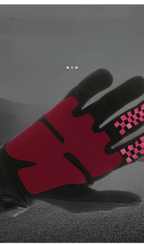New Touchable Screen Skull Joint Rose Ghost Claw Outdoor Warm And Anti Slip Motorcycle Riding Gloves_autovado.com