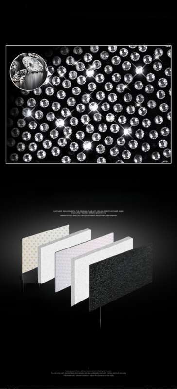 inlaid Black Diamond Goddess Single Piece Cool Net Red Four Seasons General Motors Seat Cushion_autovado.com