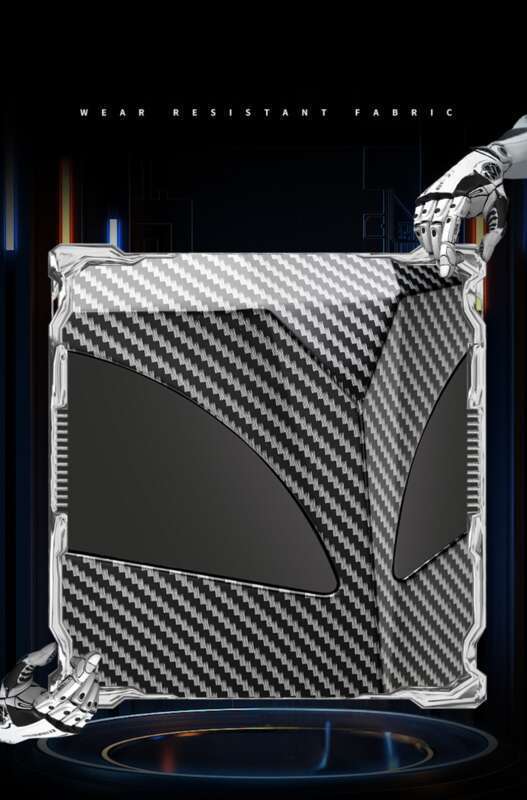 Motorcycle Accessories, Helmet Backpack, Iron Hero Riding Bag, Non Luminous LED Screen, PC Shell, Bare Nylon Backpack_autovado.com