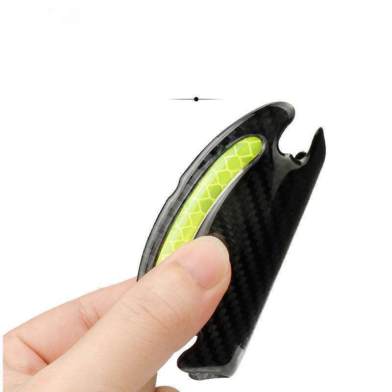 Car Anti-collision Strip, Door Bowl Handle Protection Paint Scratch, Carbon Fiber Grain Reflective Car Sticker, Adhesive_autovado.com
