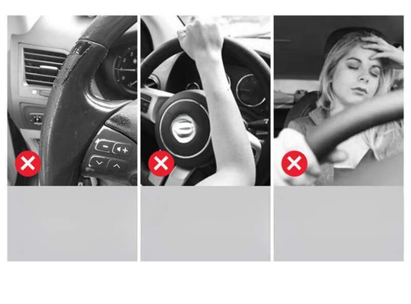 Hand Sewn Made Of Leather, Sweat Wicking, Breathable, And Anti Slip, All Season Universal Car Steering Wheel Leather_autovado.com