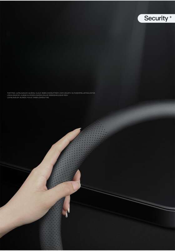 Four Season Universal Perforated Breathable Sweat Absorbing Spring Comfortable Nappa Leather Protective For Car Steering_autovado.com