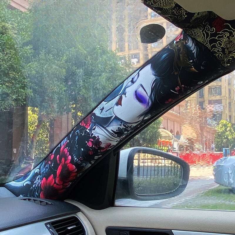 Univrsal Hand Drawn Tattoo AB Adhsiv Tap, Prsonalizd Flowr Arm Bauty A Pillar Modifid Fabric, Slf-adhsiv_autovado.com