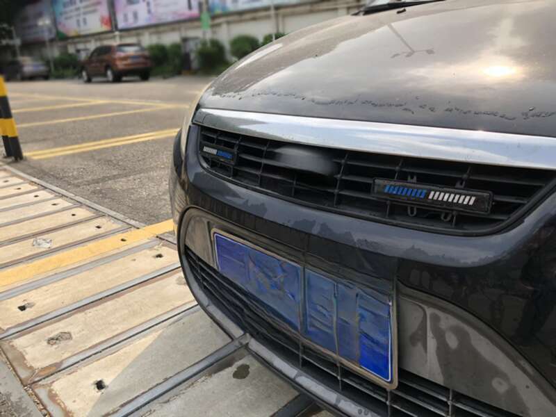 12V 36LED Car Luminous Grille Sedan Pickup Truck Front Face Daytime Running Lights, Exterior Decoration, Atmosphere_autovado.com