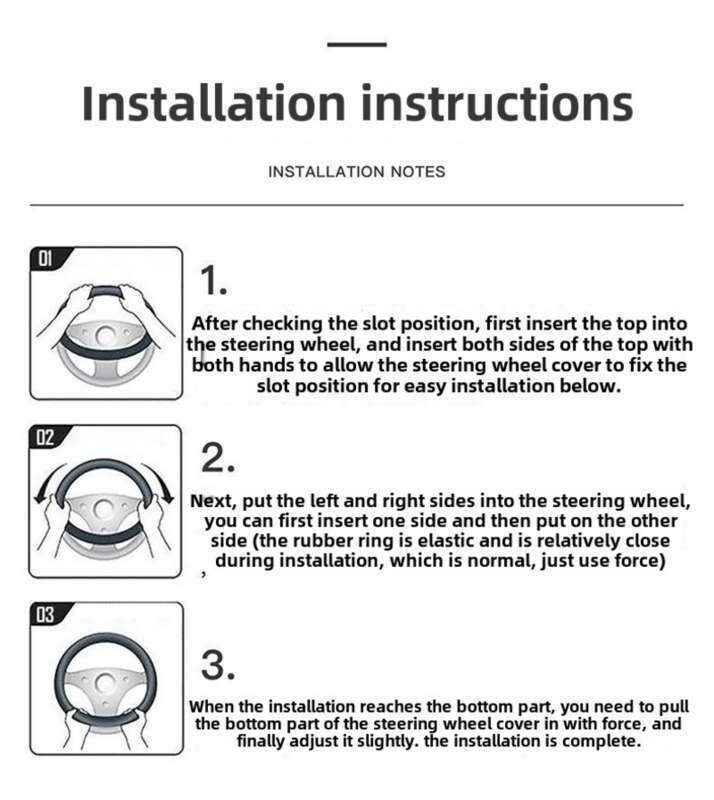 Four Season Universal Perforated Breathable Sweat Absorbing Spring Comfortable Nappa Leather Protective For Car Steering_autovado.com