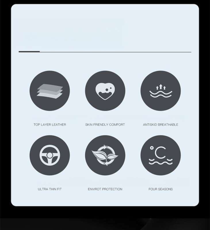 Four Season Universal Perforated Breathable Sweat Absorbing Spring Comfortable Nappa Leather Protective For Car Steering_autovado.com