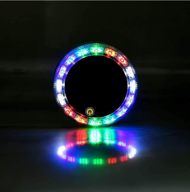 Third Generation Touch Car Solar Powered Truck Flash Anti Rear End Collision Seven Color Circular Warning Li, LED_autovado.com