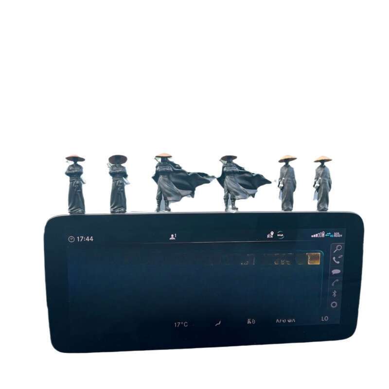 Hanjiang Lonely Shadow Style Xiake Ornament Jianghu Ancient Swordsman Center Console Display Car Decoration_autovado.com