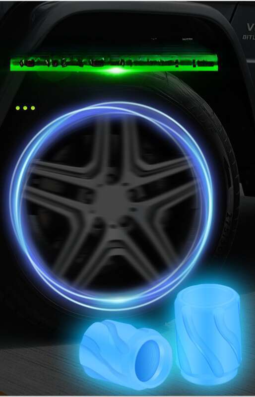 New Luminous Valve Cap For Electric Vehicles, Motorcycles, And Tires_autovado.com