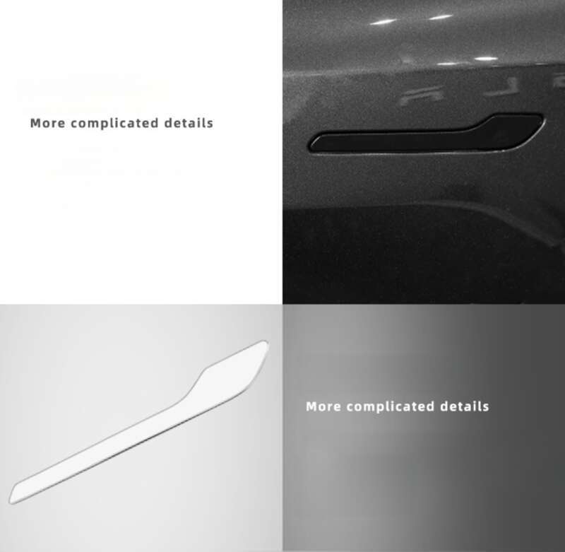 Suitable For Tesla Model Interior Modification, Steering Wheel, Door Handle, Car Logo Diamond Decoration Sticker_autovado.com