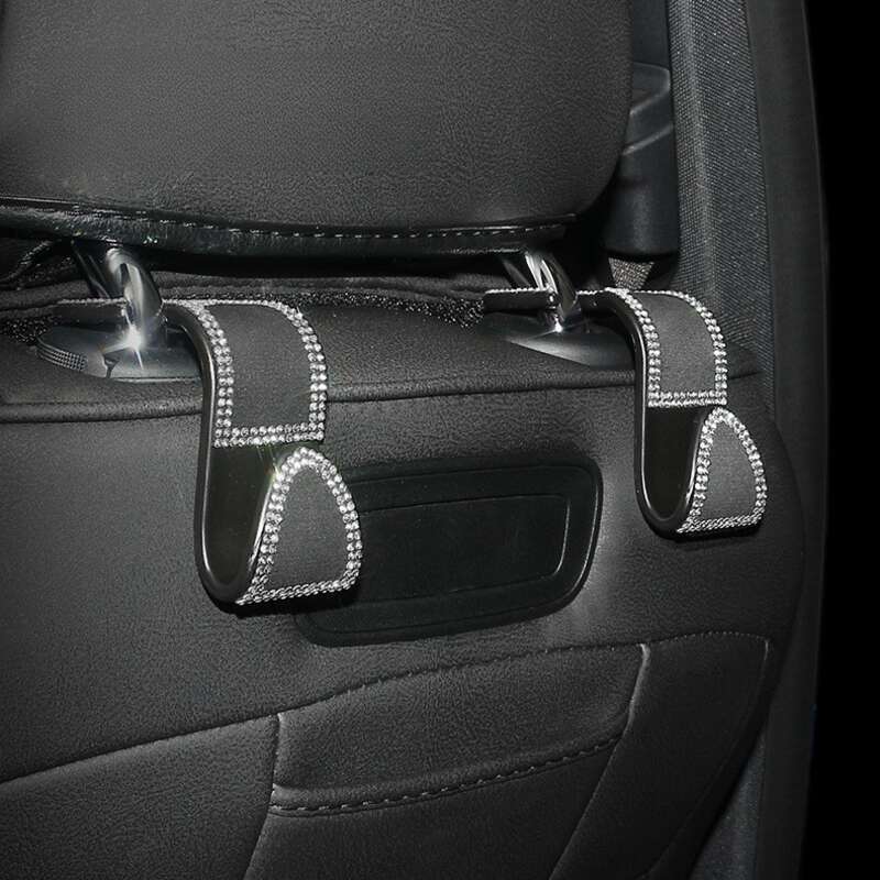 Hot Diamond Hidden Back Creative Car Multi Functional Seat Hook Bag_autovado.com