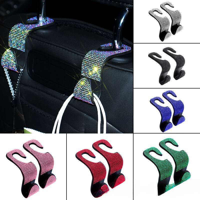 Hot Diamond Hidden Back Creative Car Multi Functional Seat Hook Bag_autovado.com