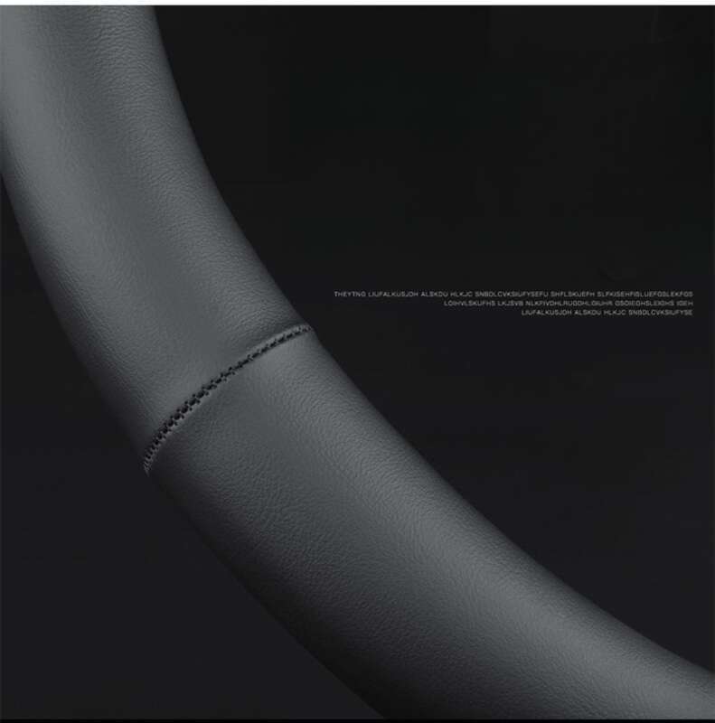 Four Season Universal Perforated Breathable Sweat Absorbing Spring Comfortable Nappa Leather Protective For Car Steering_autovado.com