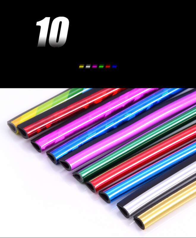 Automotive Air Conditioning Vent Decorative Clip Modification Interior Supplies U-shaped Electroplating Bright Strip_autovado.com