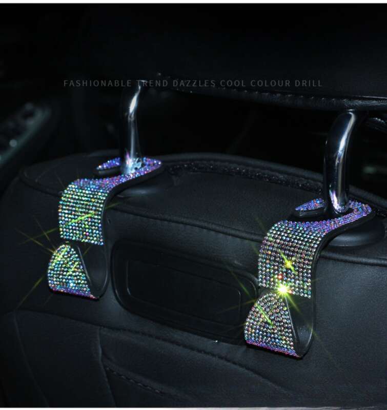 Hot Diamond Hidden Back Creative Car Multi Functional Seat Hook Bag_autovado.com