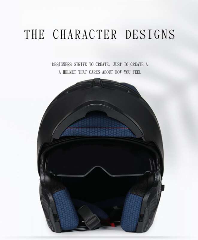 Orz Motorcycle Open Face Full Helmet, Tail Wing Knight, Bluetooth Motorcycle, Men's And Women's Winter Personalized_autovado.com