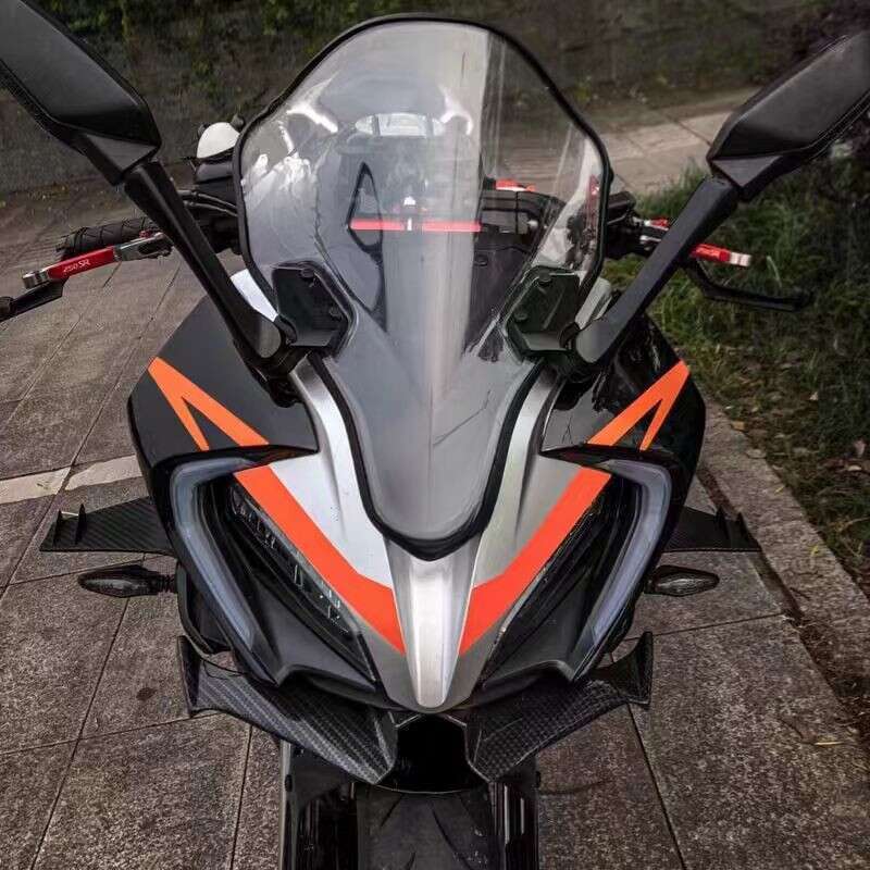 Suitable For Chunfeng 250SR Competitive Fixed Wing Lower Lip Spoiler Side Wind Blade Motorcycle Modification Accessories_autovado.com