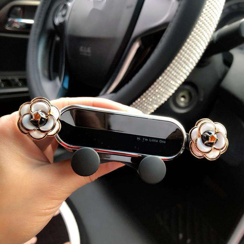 Car Mobile Phone Holder, Multifunctional Universal Air Outlet, Buckle Type Gravity Sensing Fixed Navigation Support_autovado.com