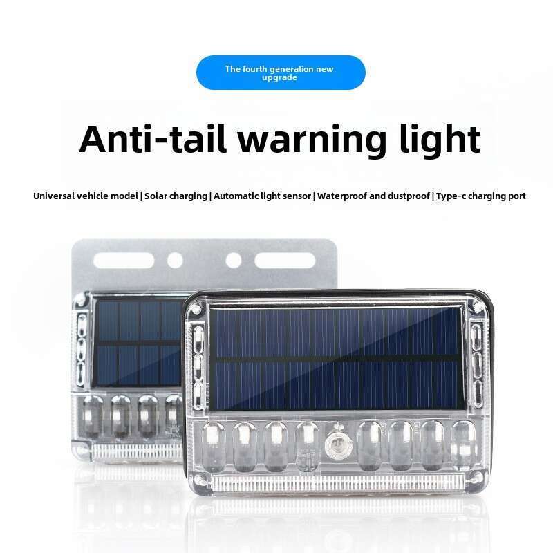 Fourth Generation Touch Sensitive Solar Powered Truck Anti Rear End Warning Reverse Lighting Lights, Wiring Free_autovado.com