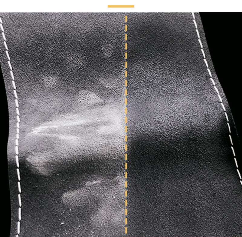 Flip Fur Hand Sewn Steering Wheel Frosted Leather Four Seasons General Motors Handle Cover Suede Winter Plush_autovado.com