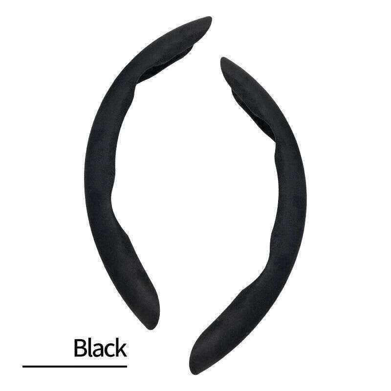Steering Wheel For High-end Winter Thick Anti Slip And Sweat Absorbing Trucks, Summer Suede Car Handle Cover_autovado.com