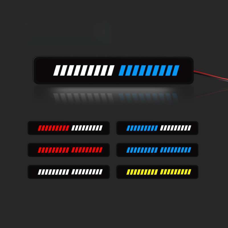 12V 36LED Car Luminous Grille Sedan Pickup Truck Front Face Daytime Running Lights, Exterior Decoration, Atmosphere_autovado.com