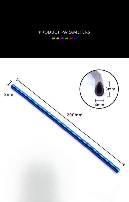 Automotive Air Conditioning Vent Decorative Clip Modification Interior Supplies U-shaped Electroplating Bright Strip_autovado.com